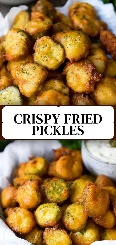 Pinterest pin (Design 3) for Fried Pickles