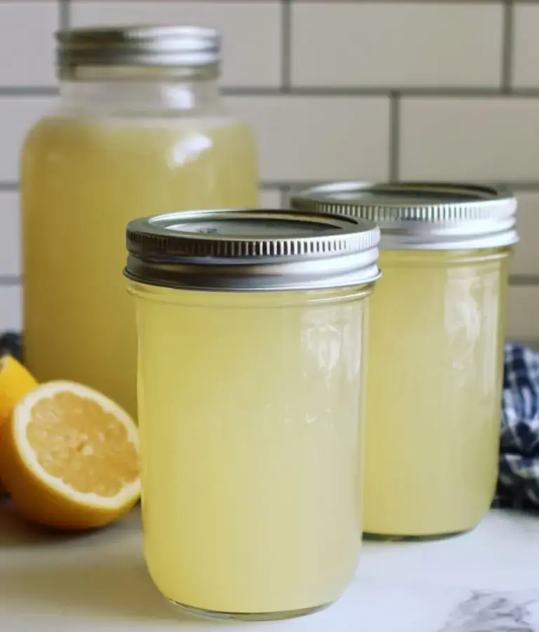 A delicious plate of Canning Lemonade (& Lemonade Concentrate)
