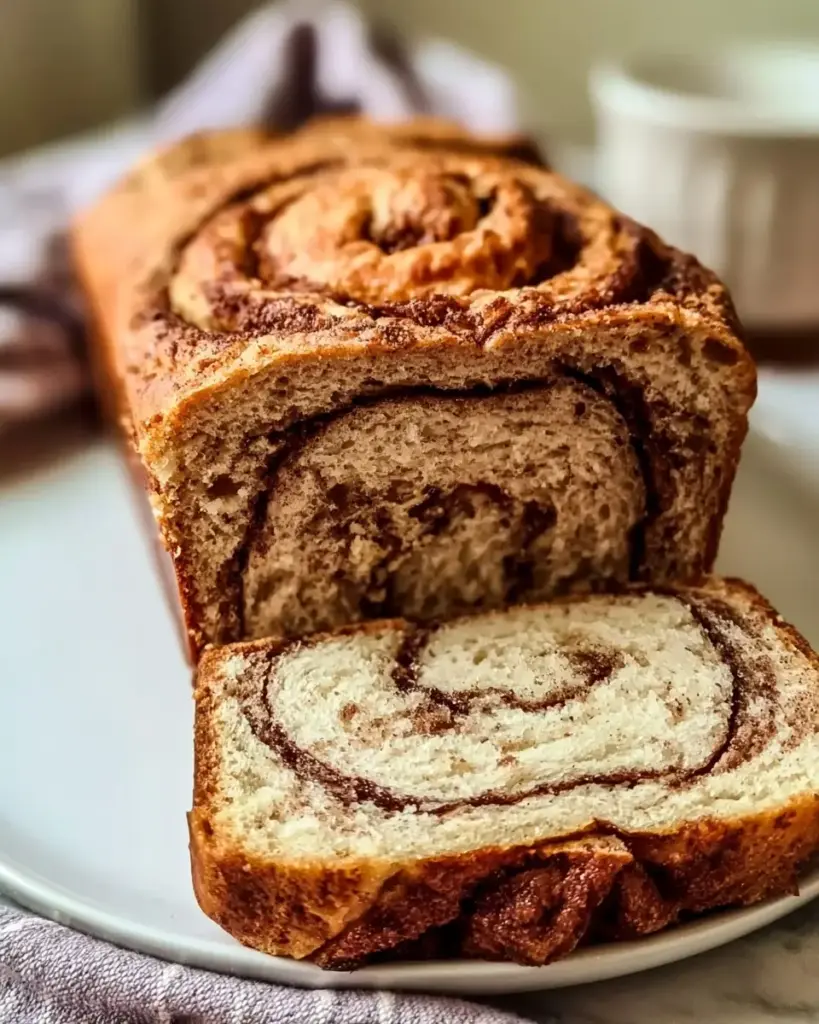 A delicious plate of Cinnamon Bread Recipe
