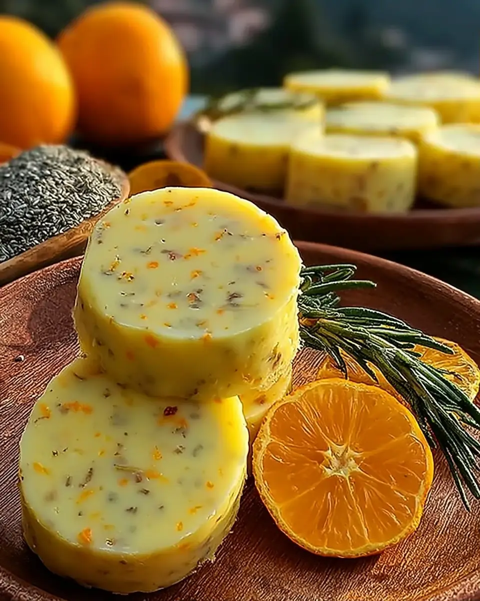 A delicious plate of Citrus Blossom Butter