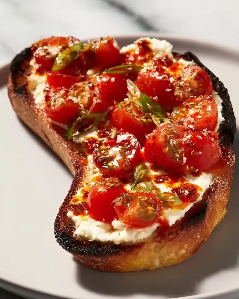 A delicious plate of Cottage Cheese Toast