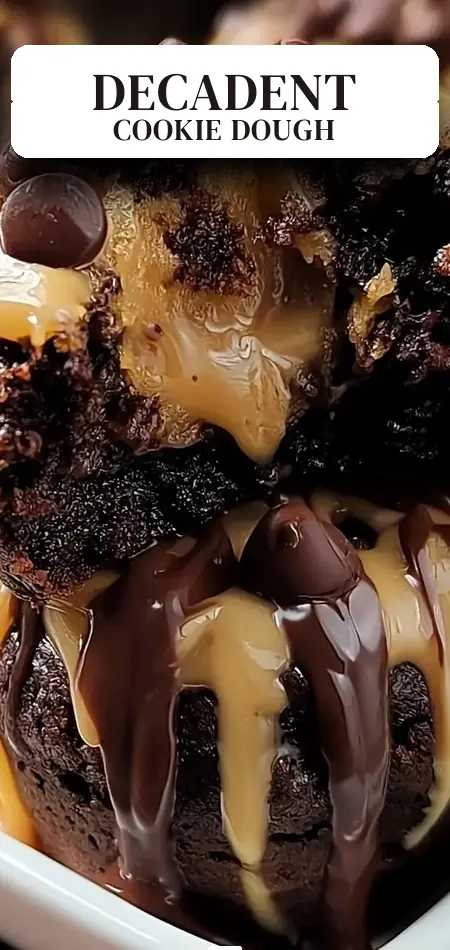 Pinterest pin (Design 2) for Chocolate Chip Cookie Dough Brownie Bites