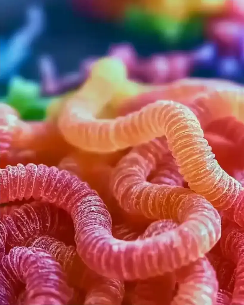 A delicious plate of DIY Kool-Aid Candy Ropes: An Incredible Ultimate Recipe for Kids