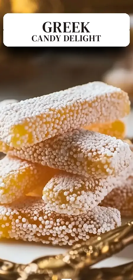 Pinterest pin (Design 2) for 2-Ingredient Greek Candy That Will Sweeten Your Day