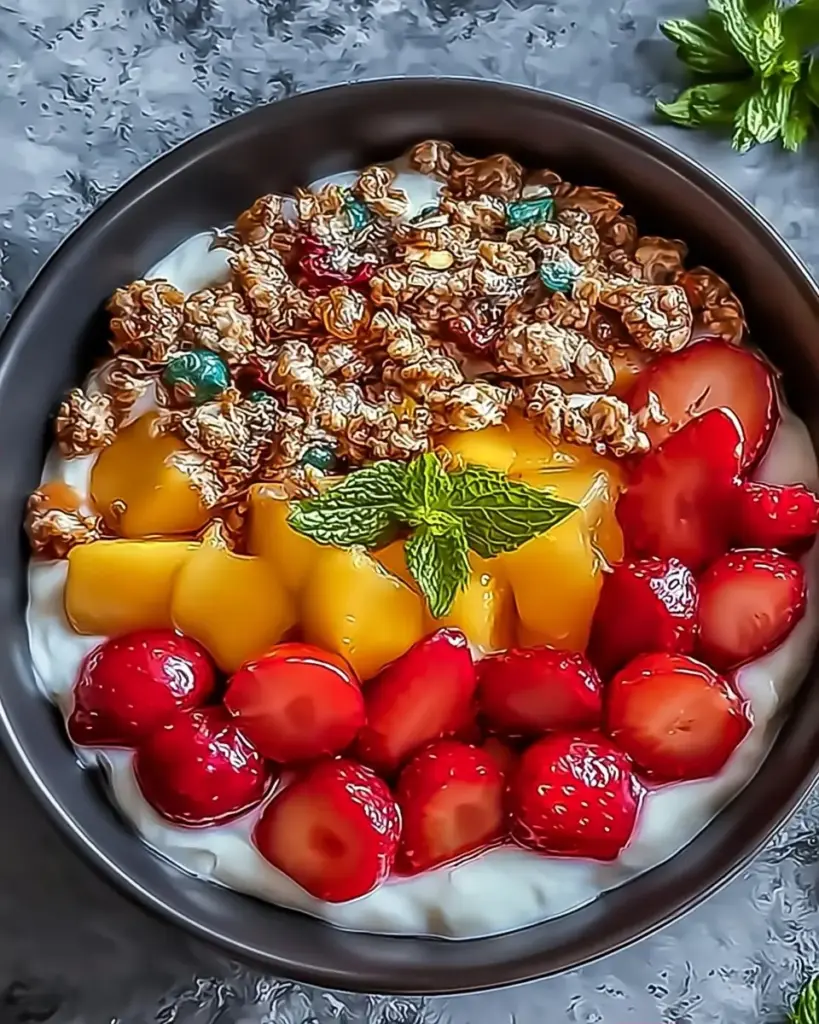 A delicious plate of High Protein Freezer Friendly Breakfast Bowls