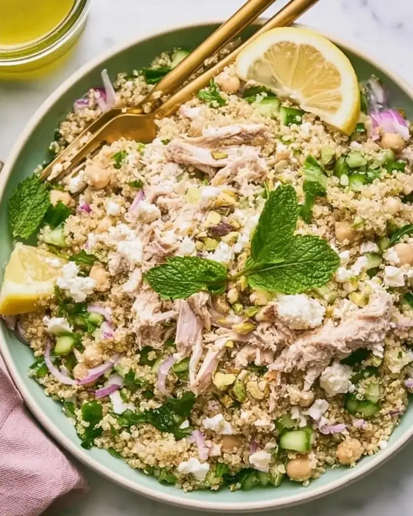 A delicious plate of High-Protein Quinoa Salad