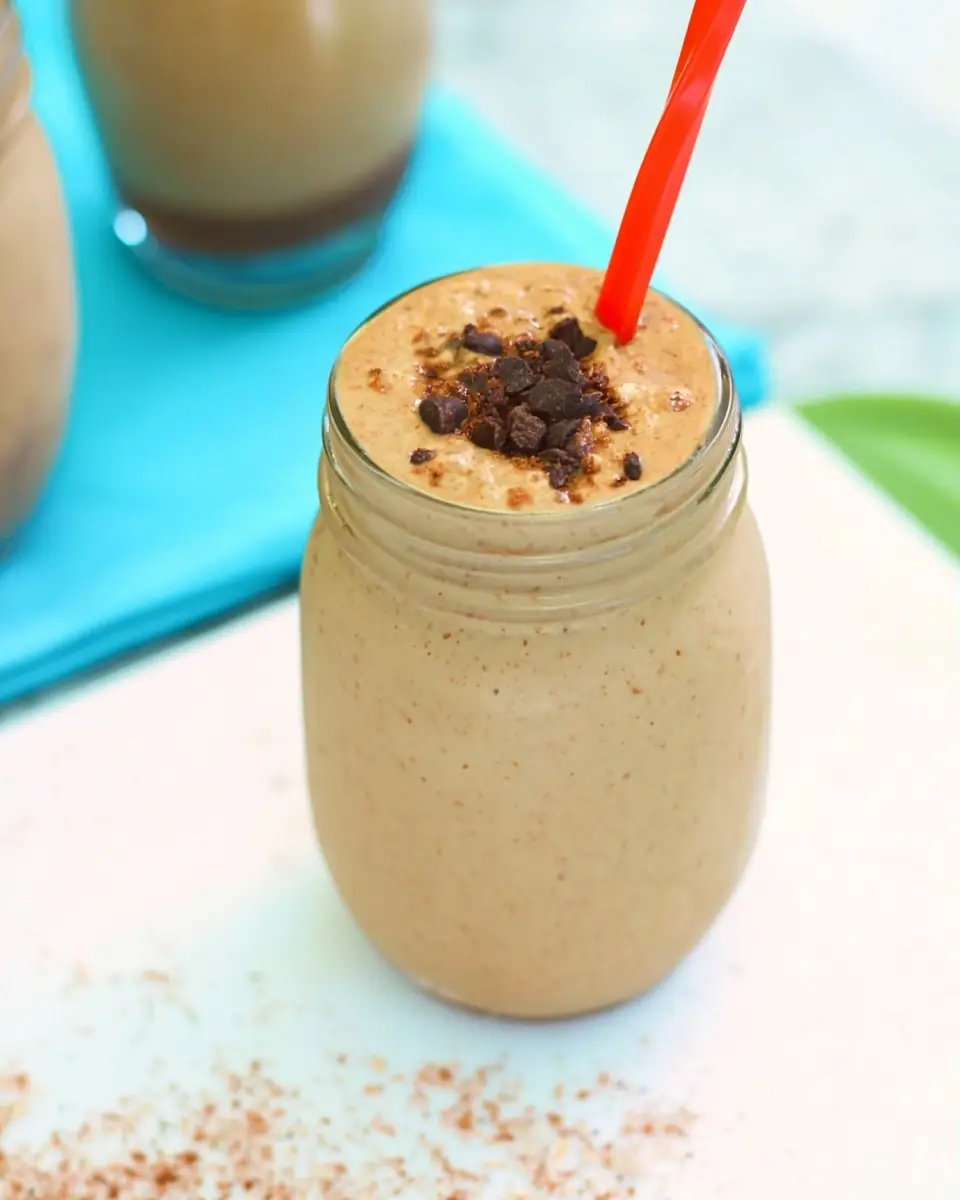 A delicious plate of High Protein, Super Energy Smoothie