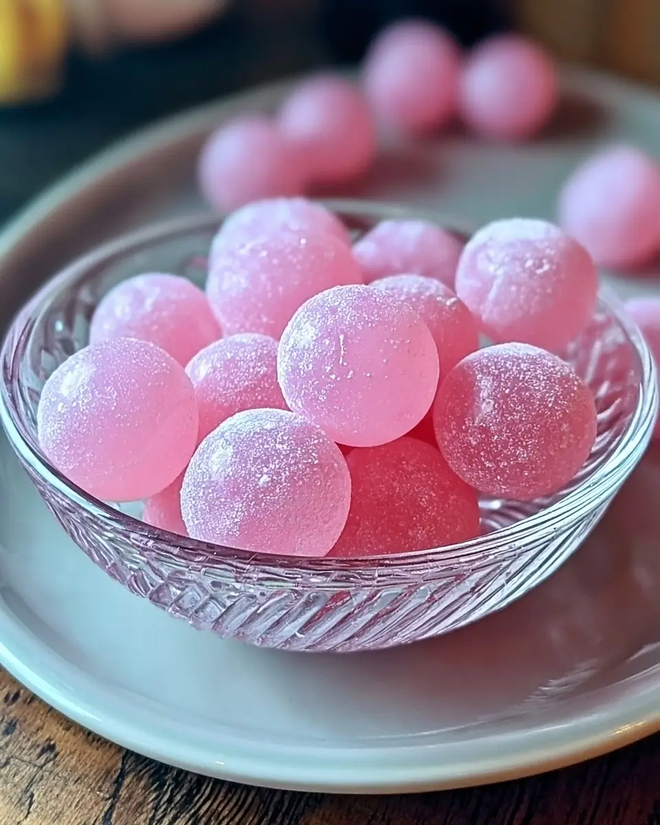 A delicious plate of Homemade Bubble Gum