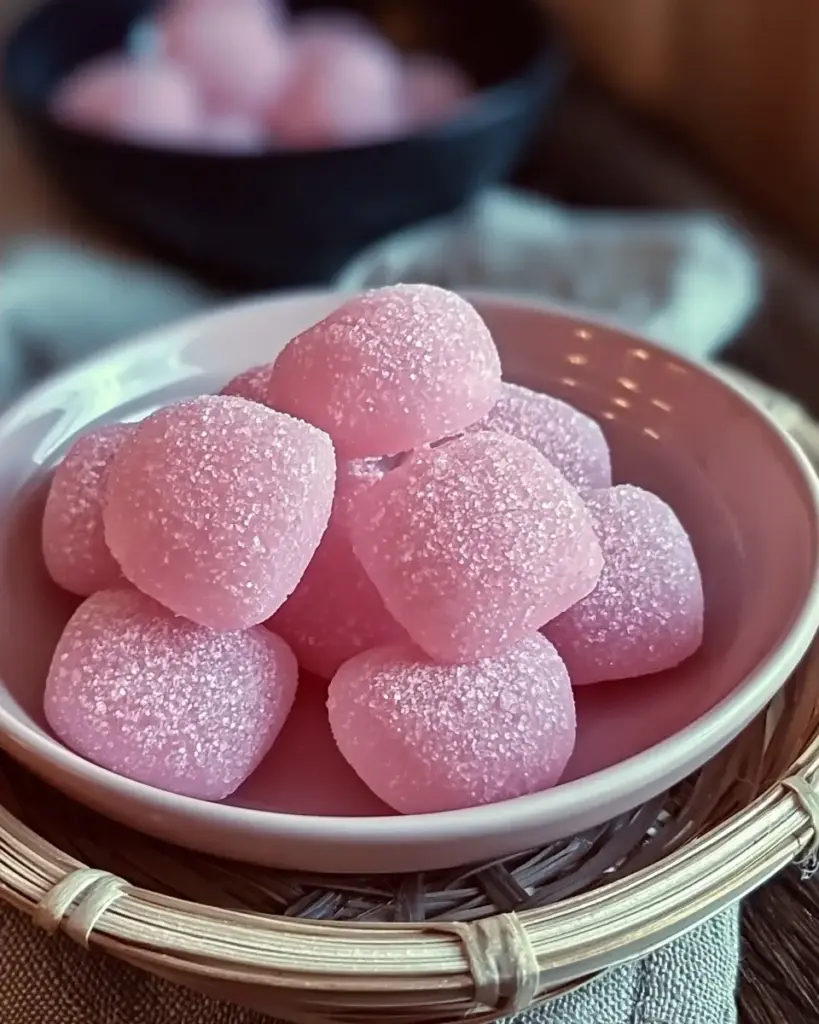 A delicious plate of Homemade Bubble Gum