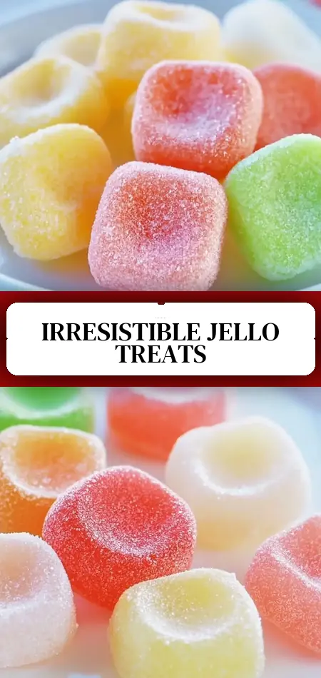 Pinterest pin (Design 3) for Jello Candy Melts: Irresistible Cream Cheese Treats for Everyone