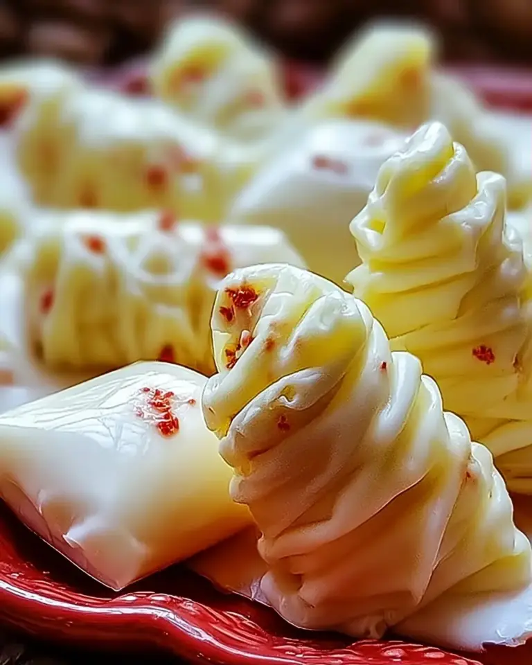 A delicious plate of Indulge in Homemade Kentucky Cream Pull Candy Magic