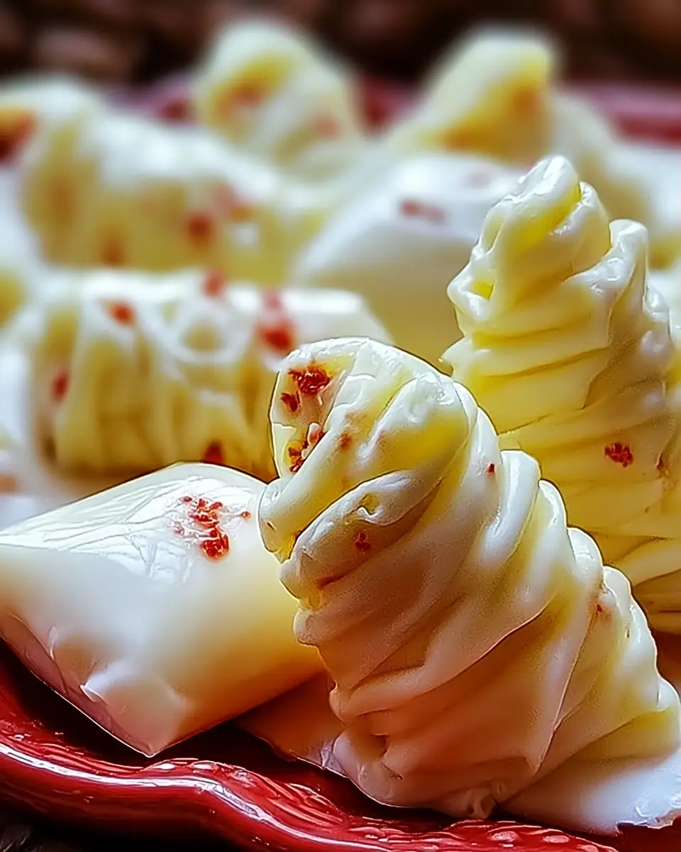 A delicious plate of Indulge in Homemade Kentucky Cream Pull Candy Magic