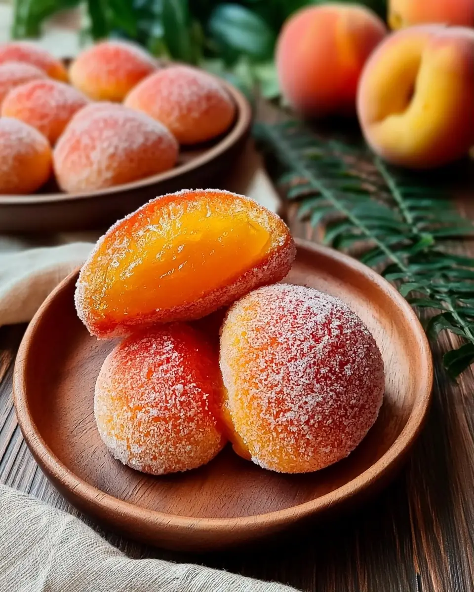 A delicious plate of Italian Peach Cookies: Delightfully Soft with Sweet Filling