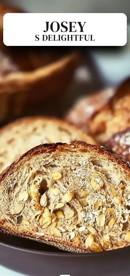Pinterest pin (Design 2) for Josey Bakers Adventure Bread