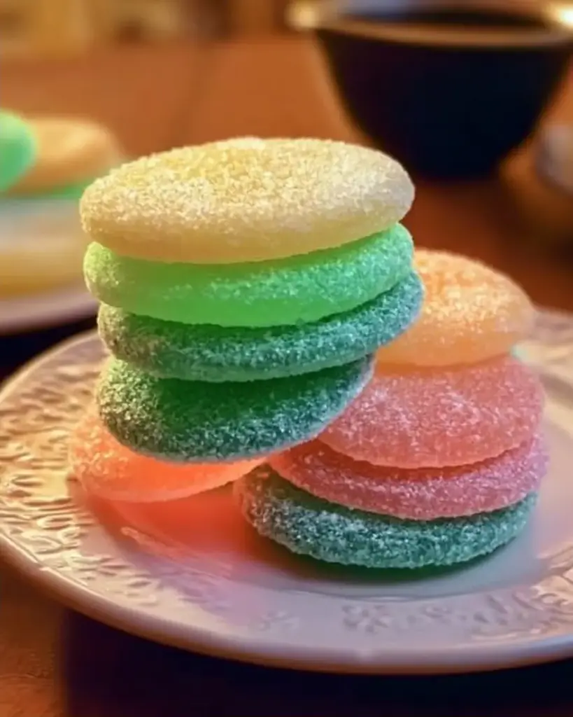 A delicious plate of Jello Cookies