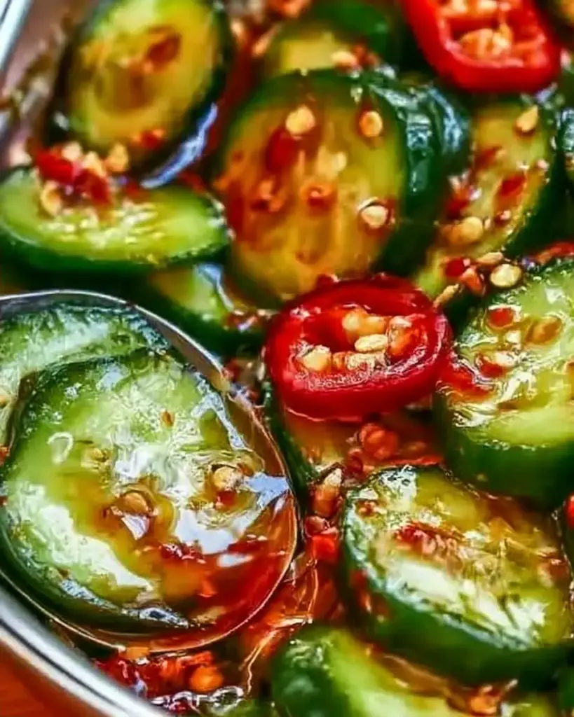 A delicious plate of Korean Cucumber Salad: An Incredible Ultimate Recipe for an Amazing Side Dish