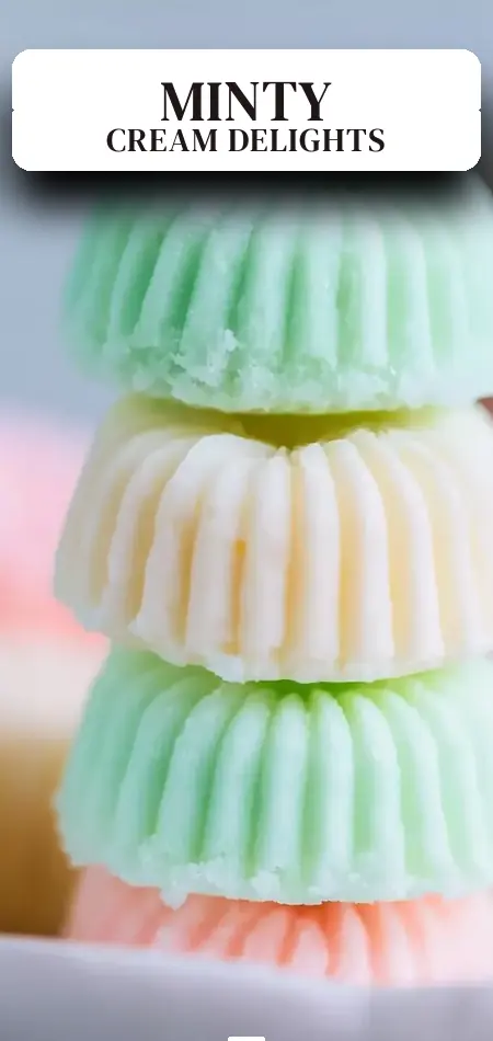 Pinterest pin (Design 2) for Cream Cheese Mints