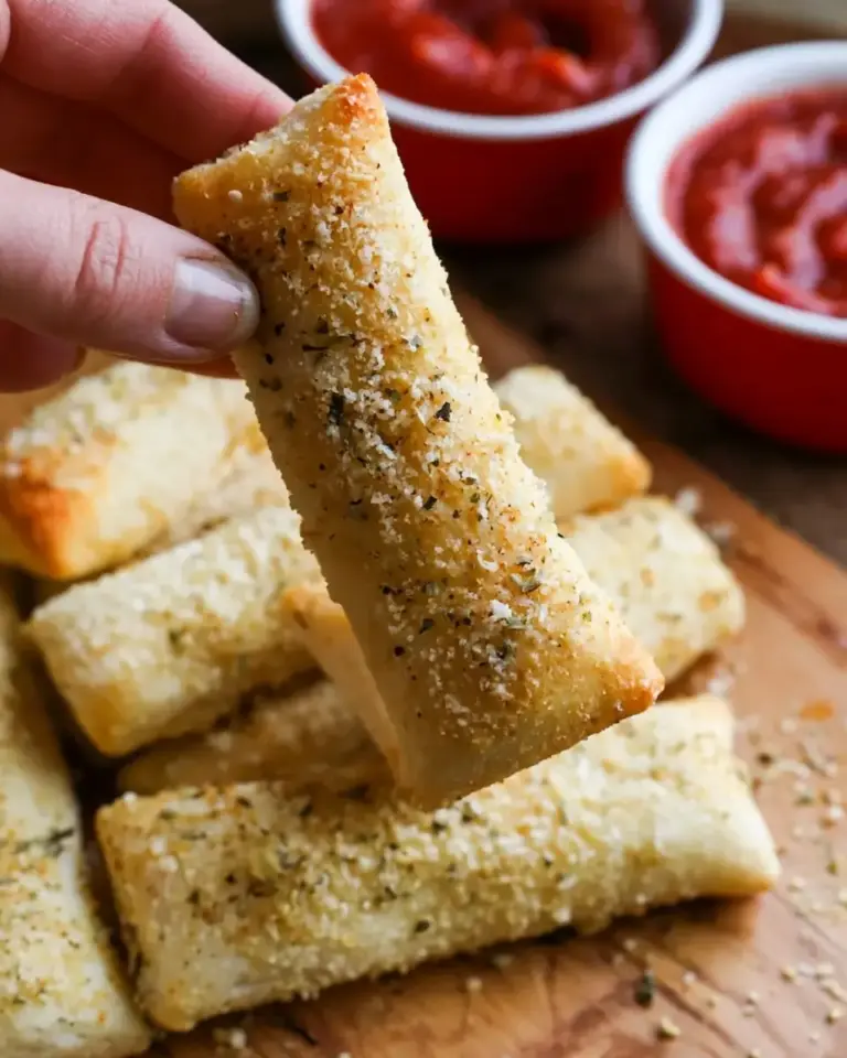 A delicious plate of Pizza Hut Breadsticks