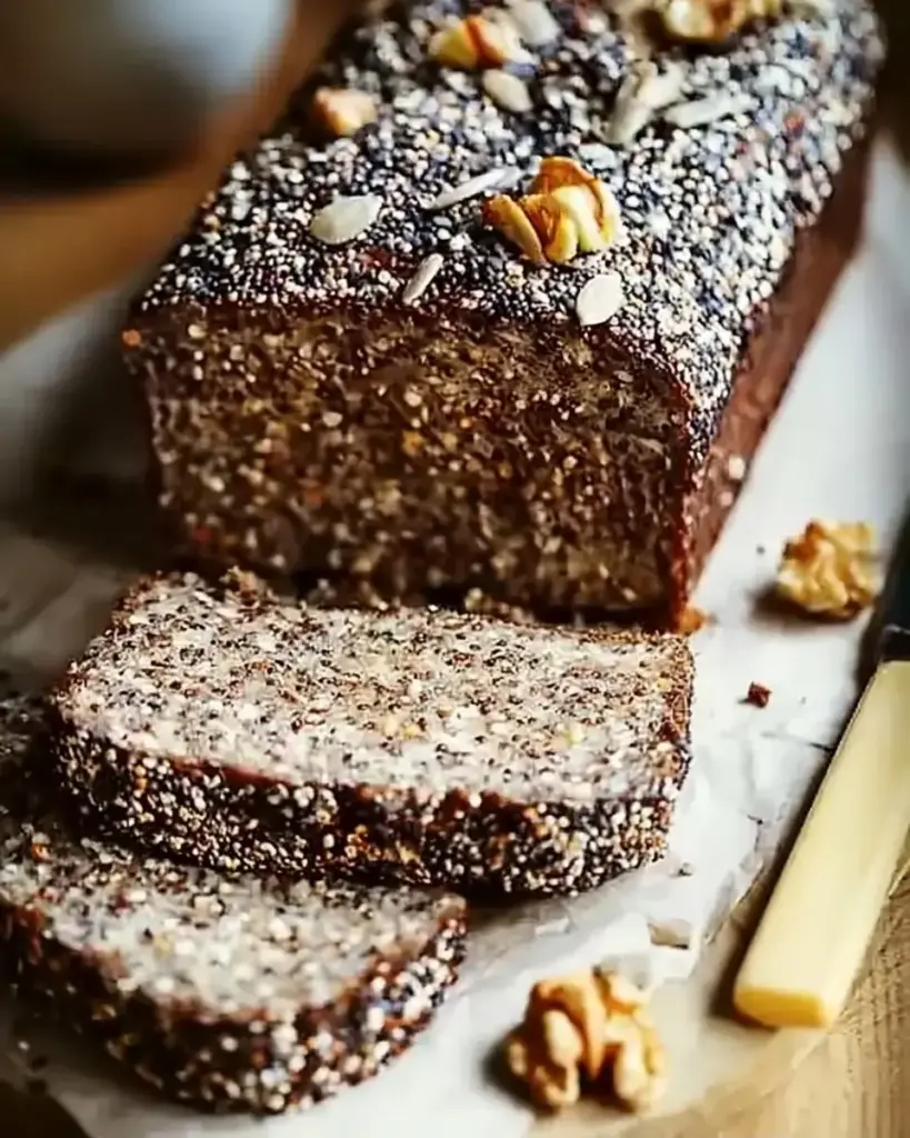 A delicious plate of Quinoa Seed And Nut Bread: An Amazing Ultimate Recipe