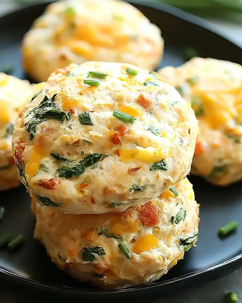 A delicious plate of Savory Breakfast Protein Biscuits: The Best Start to Your Day