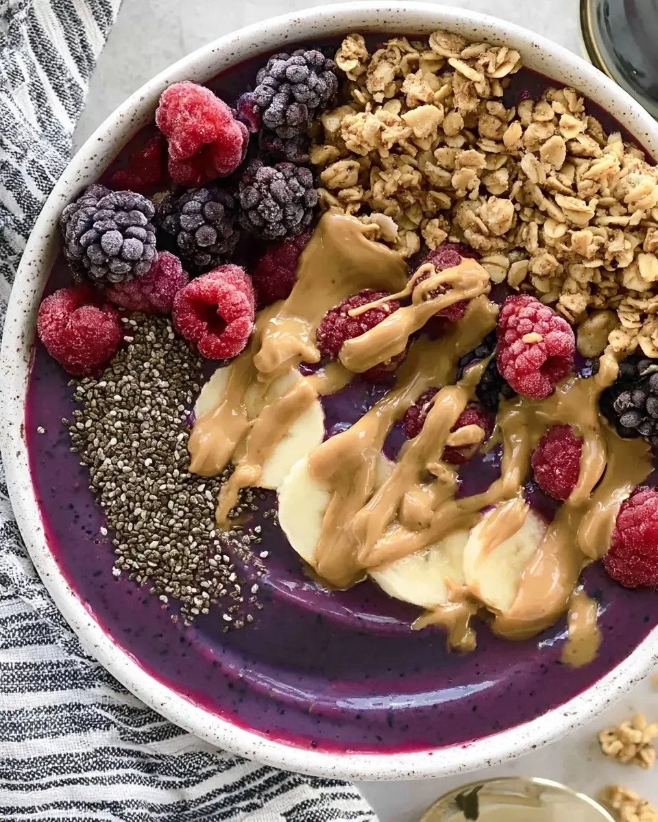 A delicious plate of Smoothie Bowl Recipe
