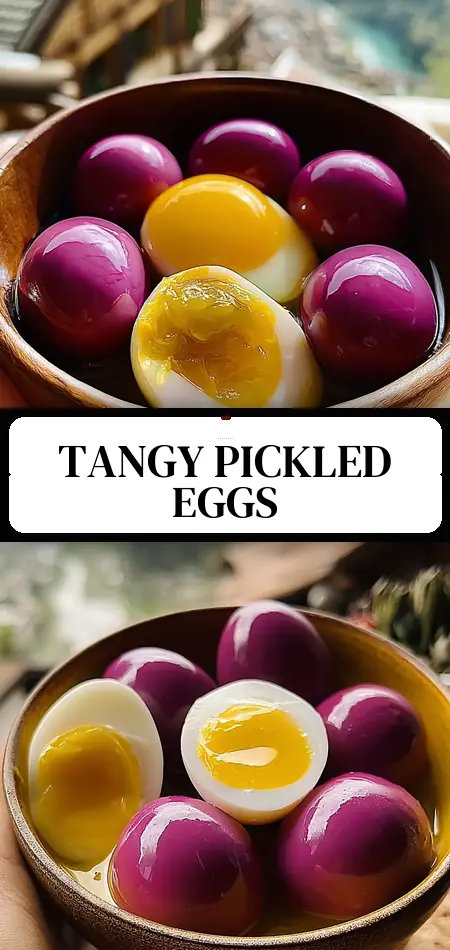 Pinterest pin (Design 3) for Pickled Eggs