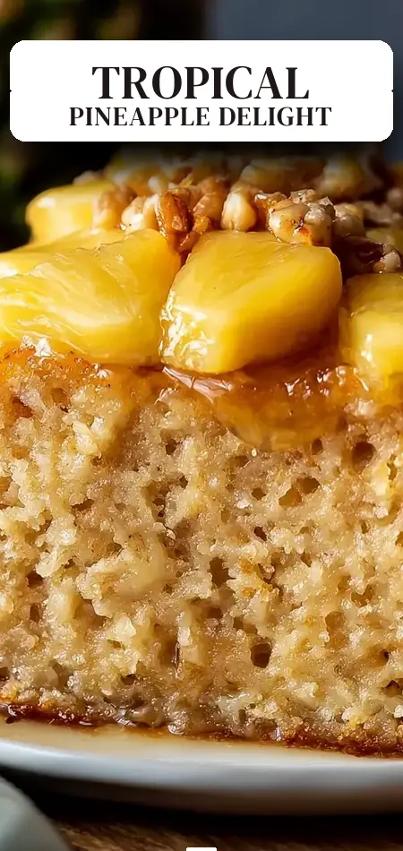 Pinterest pin (Design 2) for Sweet & Moist Tropical Pineapple Bread