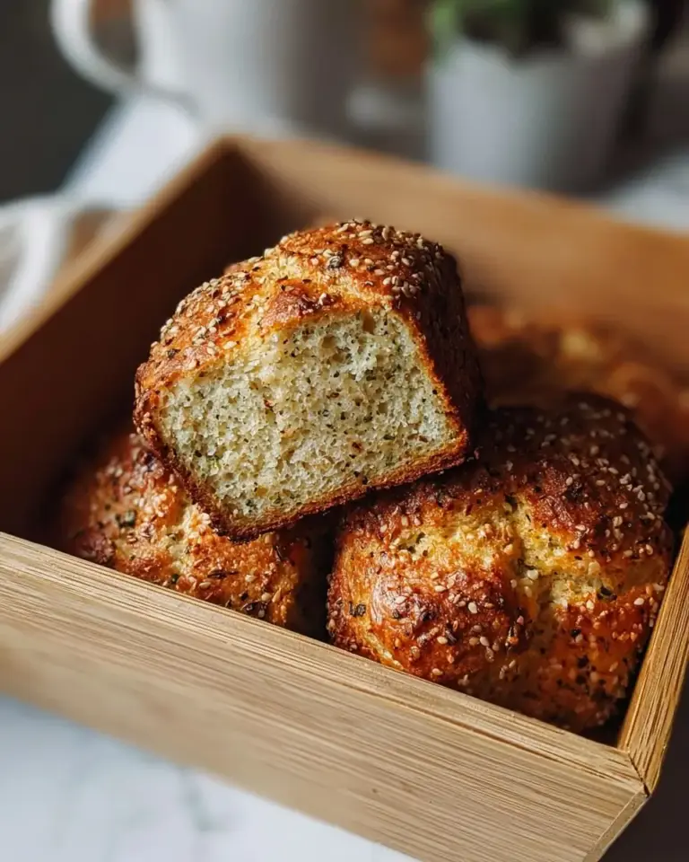 A delicious plate of The Best Keto Bread Recipe