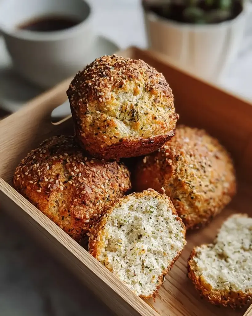 A delicious plate of The Best Keto Bread Recipe
