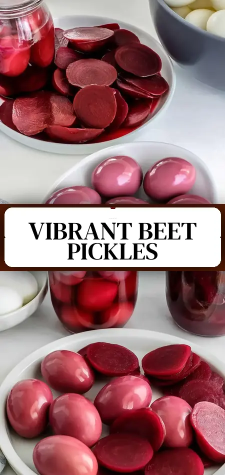 Pinterest pin (Design 3) for Red Beet Eggs