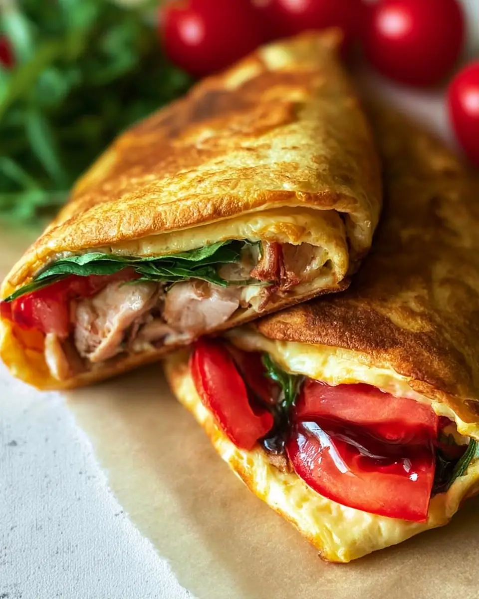 A delicious plate of Viral Cottage Cheese Wrap Recipe (Easy, High Protein)