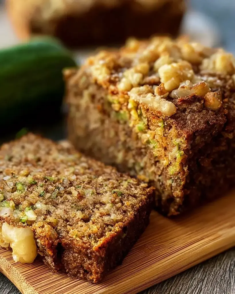 A delicious plate of Zucchini Bread