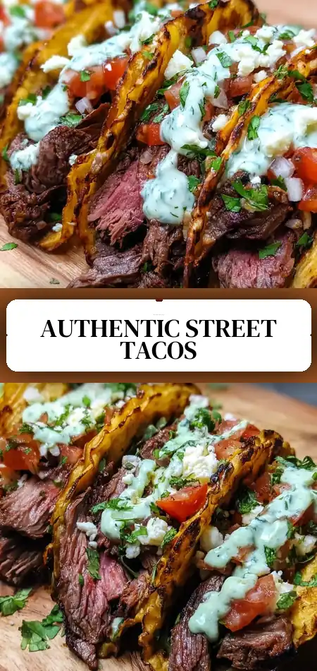 Mexican Street Tacos Recipe Easy Authentic Dinner with Cilantro Lime Crema
