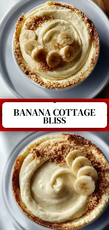 Cottage Cheese Banana Pudding
