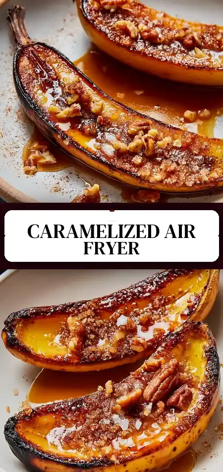 Incredible Air Fryer Caramelized Bananas (Sticky & Sweet)