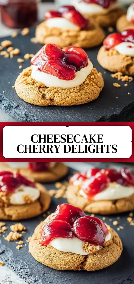 Cherry Cheesecake Cookies