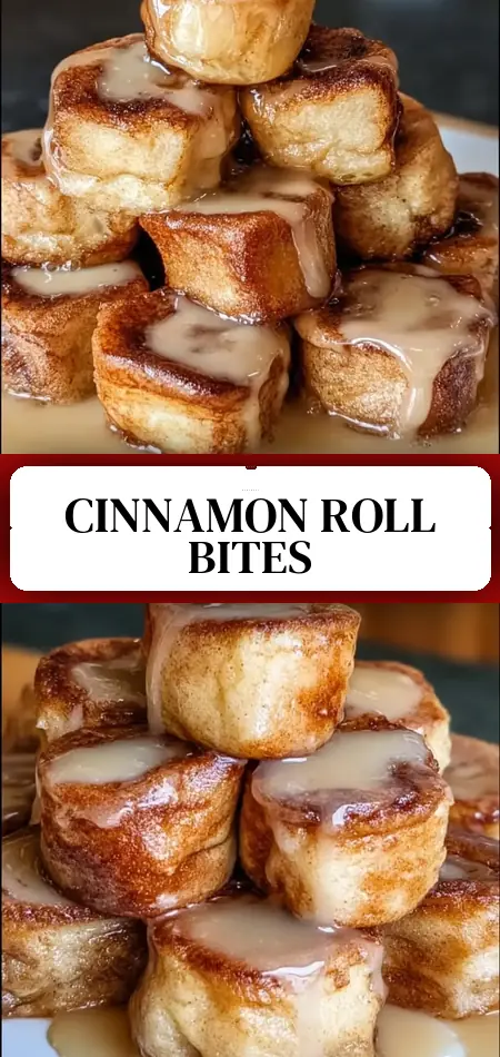 Easy Cinnamon Roll French Toast Bites