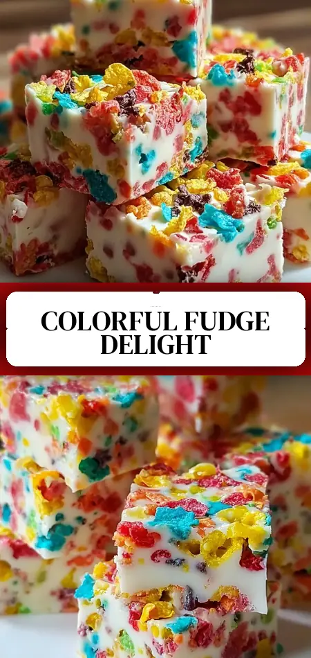 Fruity pebbles fudge