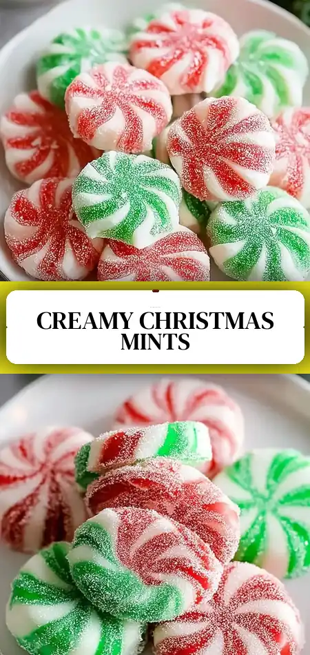 Irresistibly Creamy Homemade Christmas Mints to Sweeten Joy