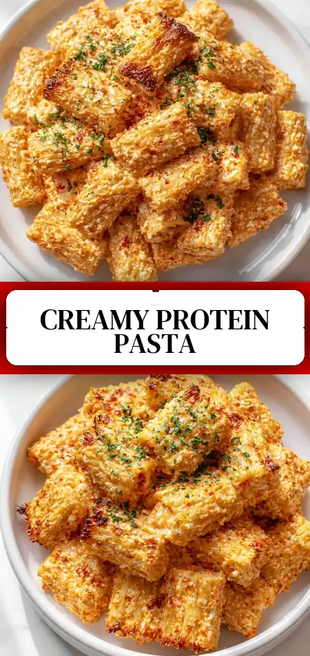 Cottage Cheese Rigatoni (High-Protein, Creamy Pasta)
