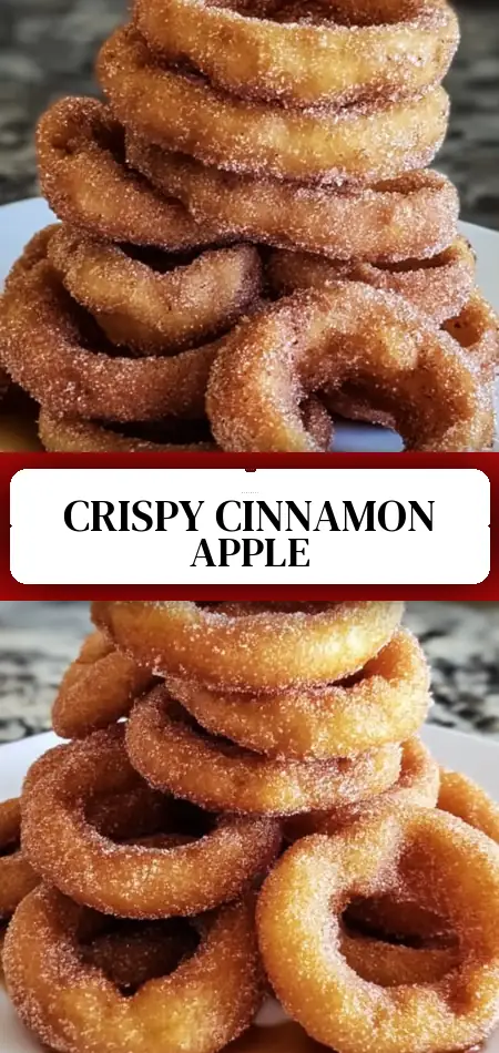 Fried Cinnamon-Sugar Apple Rings