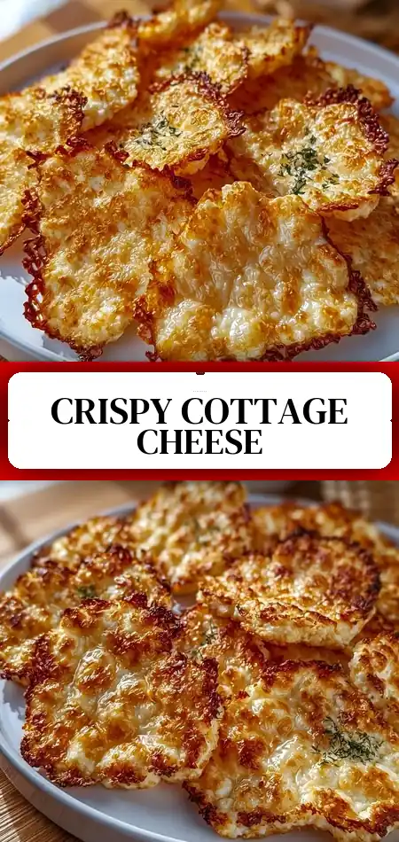Baked Cottage Cheese Chips