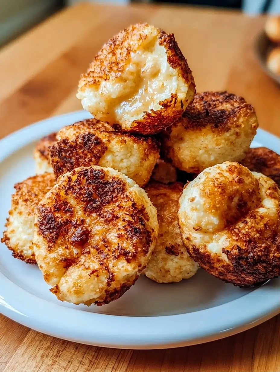 A delicious plate of Cottage Cheese Pizza Bites: Crispy Cheesy Goodness You’ll Love