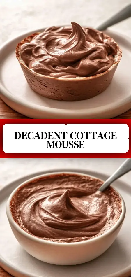 Cottage Cheese Chocolate Mousse