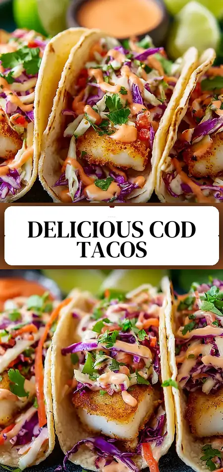 Cod Fish Tacos
