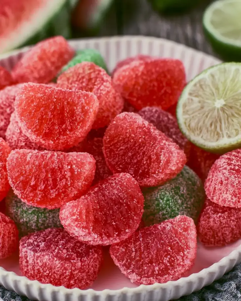 A delicious plate of Do you also miss those sour candies from childhood?