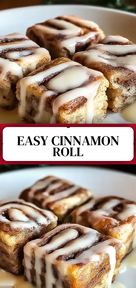 Cinnamon Roll Bars Quick and Easy Dessert Recipe