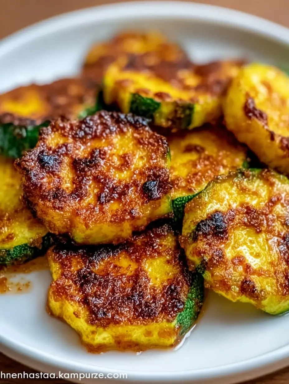 A delicious plate of Easy Air Fryer Squash with Smoked Paprika