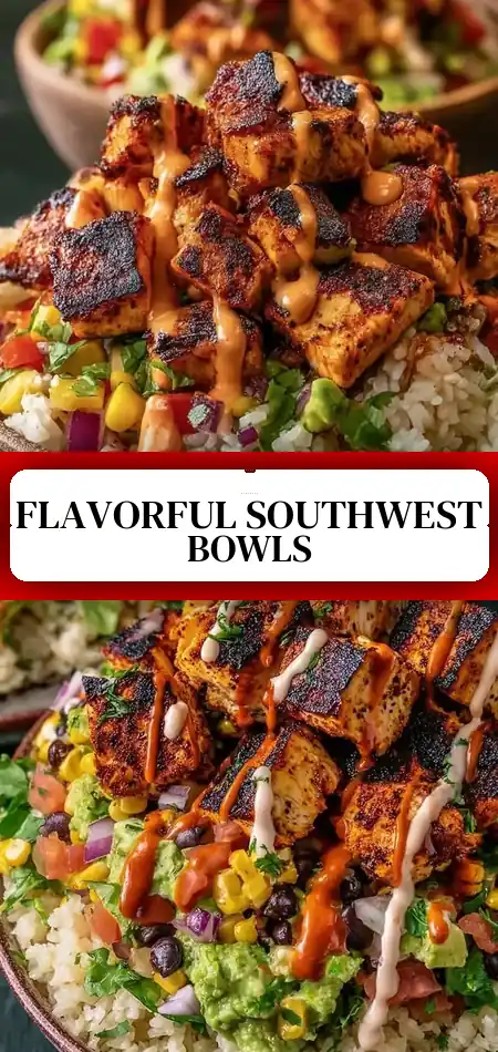 Southwest Chicken Bowls
