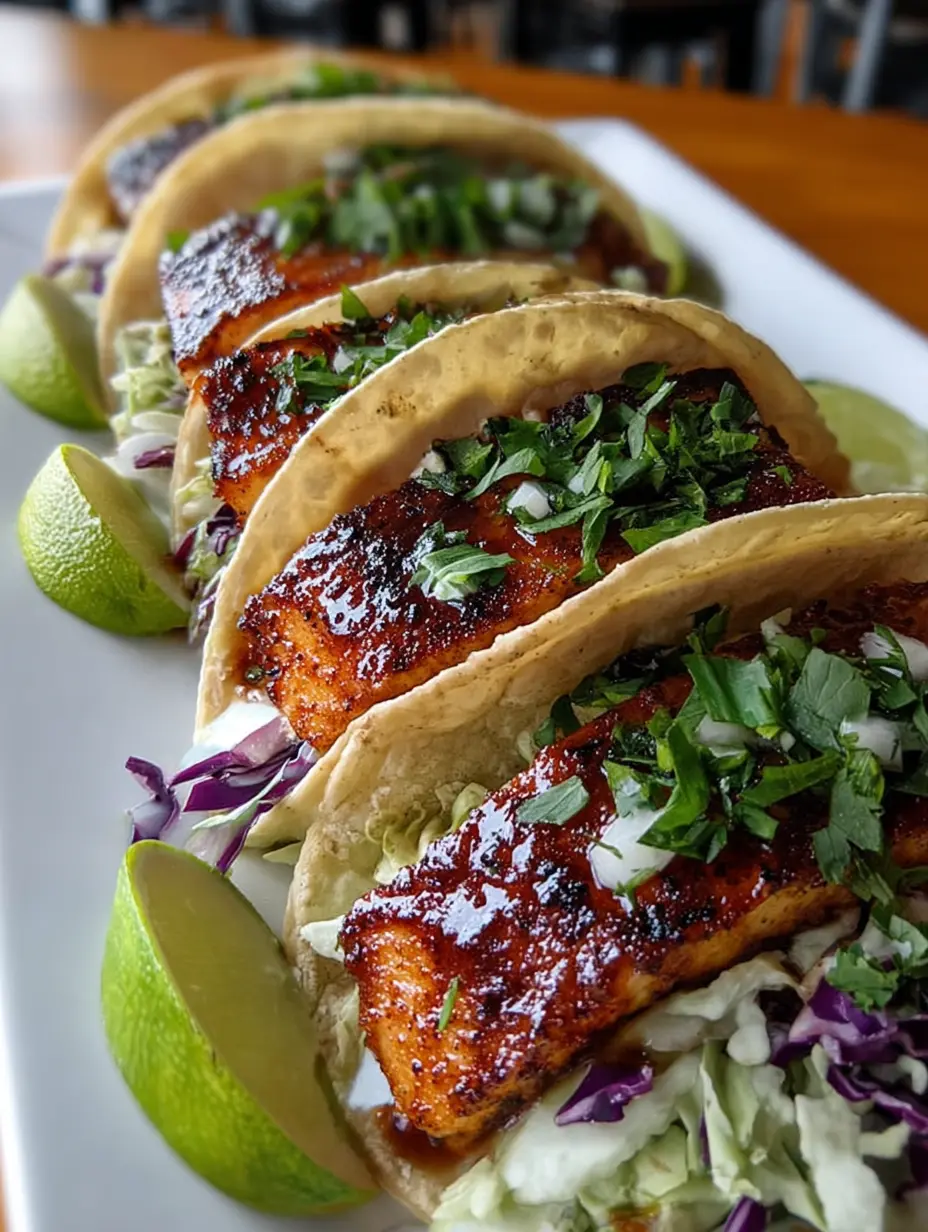 A delicious plate of Fresh Grilled Mahi Mahi Tacos